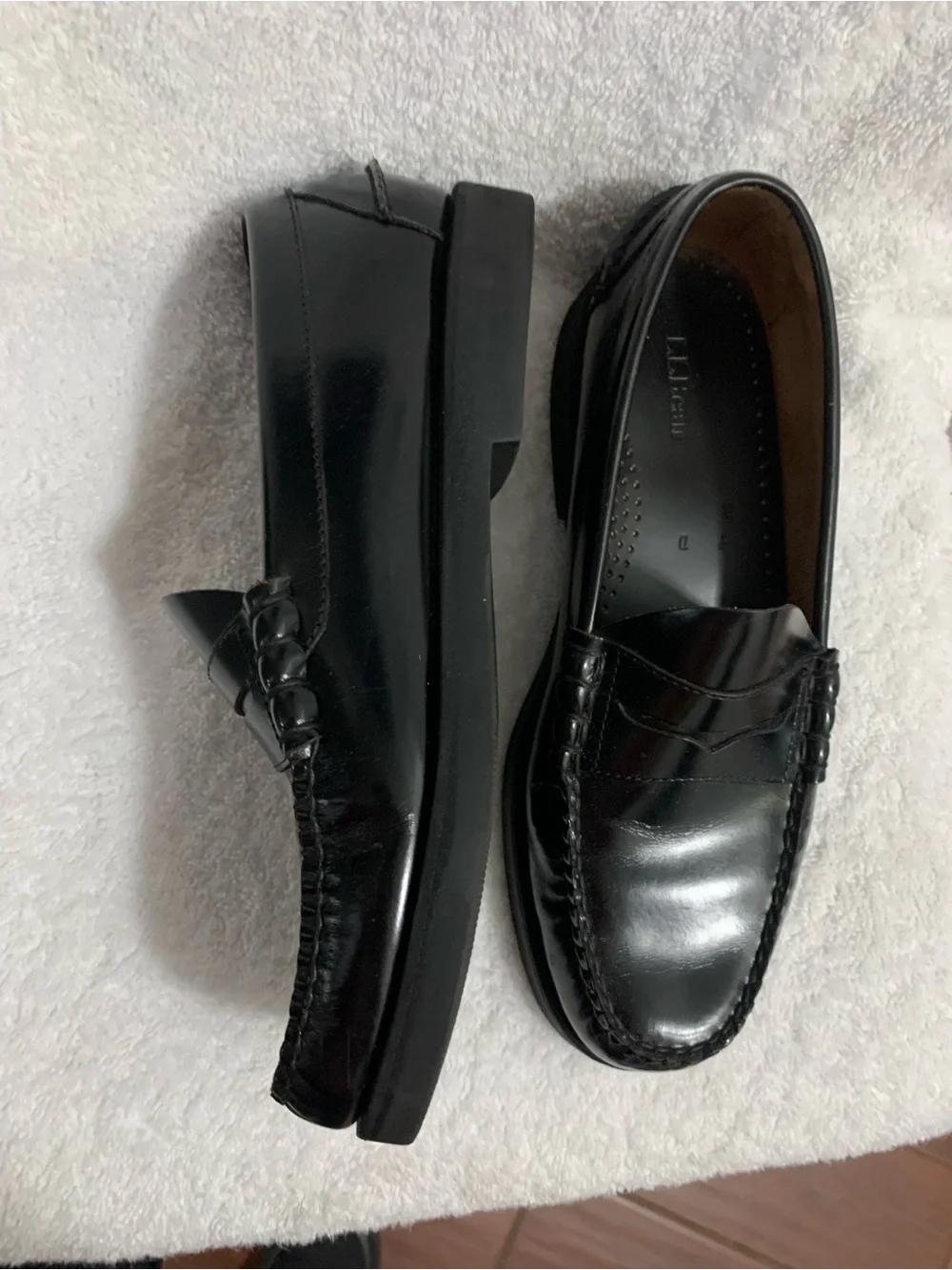L.L. Bean brown loafers